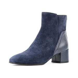 NEW  Donald Pliner Kelsee Blue Suede Leather Ankle Boots SIZE 9.5